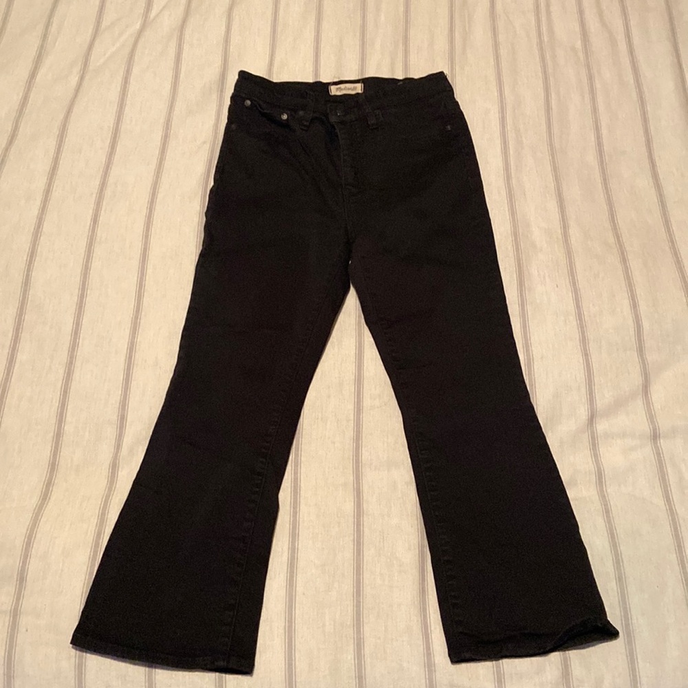 Madewell Black Cali Demi-Boot Jeans